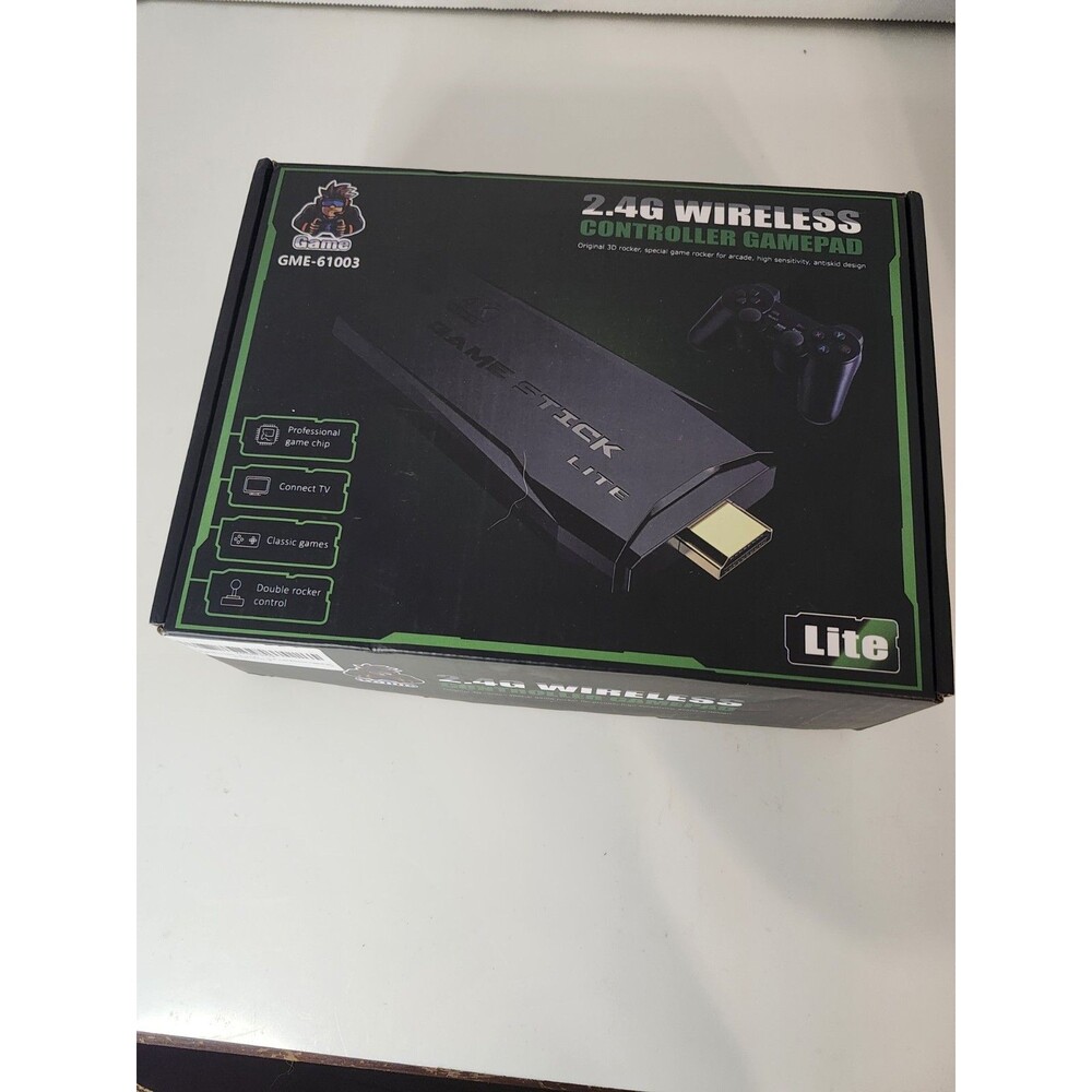 2.4G Wireless Controller Gamepad Lite - 4K Ultra HD Game Stick Lite NIB